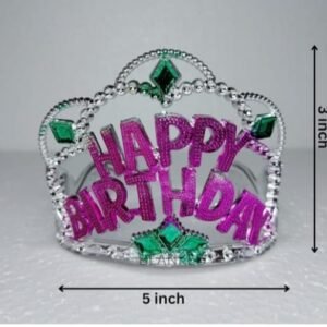 A Happy Birthday crown for kids and adult birthday party or decoration,Happy Birthday Tiara, Happy Birthday Crown ,Birthday Party Tiara