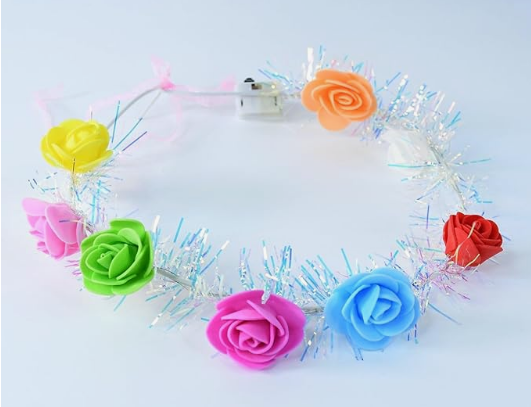 LED Flower Crown Headband - Image 2