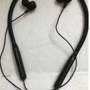 Wireless Bluetooth Neckband Earphones - Black